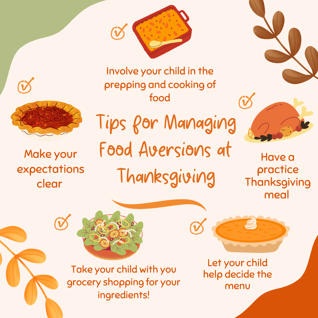 How to Prepare for Thanksgiving with a Child who has Food Aversions ...
