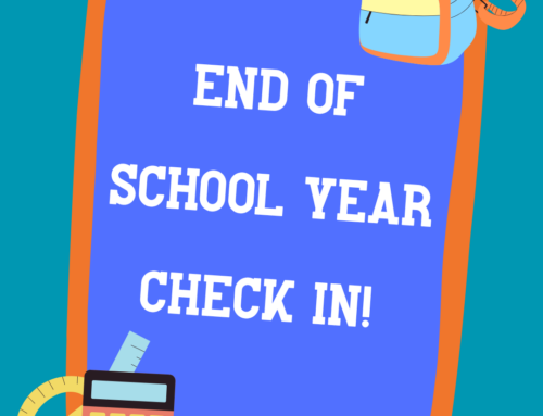 End of School Year Check-In